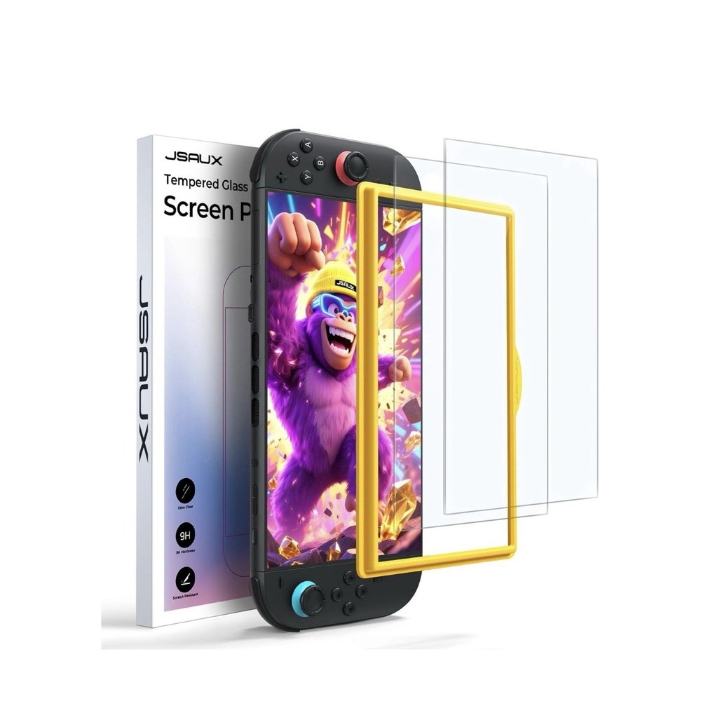 NEW JSAUX 2-Pack Anti Glare Screen Protector for Nintendo Switch 2